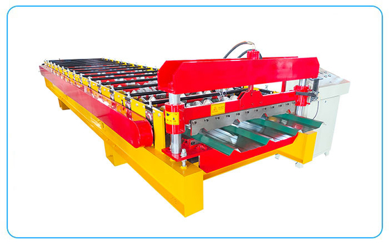 Cutting Tolerance ±2mm Sheet Metal Roller Cr12 Heat Treatment Cutter Material Roll Forming Machine