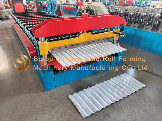 Advanced Roofing Corrugated Sheet Roll Forming Machine Efficiency