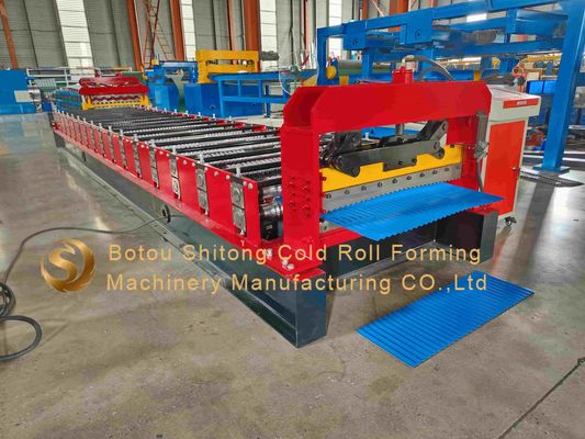Precision High Durability Corrugated Sheet Rolling Machine For Thickness 0.4-0.6mm