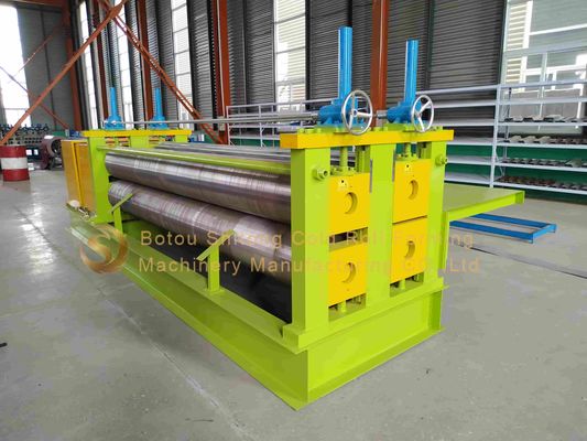 Dia 75mm กระบอกกว้าง โครงการการสร้างแผ่นม้วน corrugated สําหรับการผลิตที่สามารถปรับแต่งได้