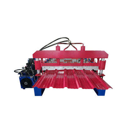 13 รอลเลอร์ Roofing Sheet Roll Forming Machine สําหรับโรงงานผลิตผนังและผนังเหล็ก